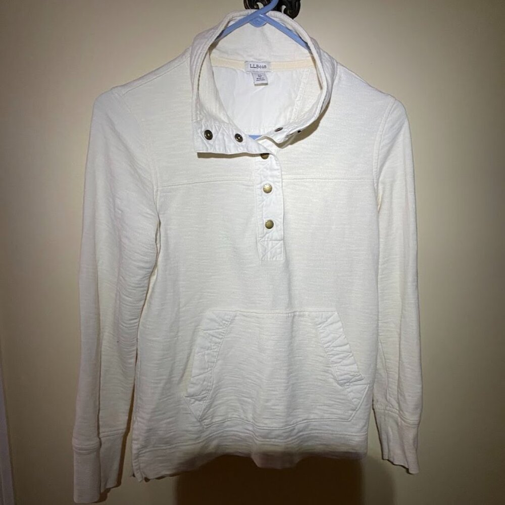 LL Bean Organic Cotton Sweatshirt (XS)